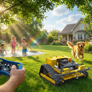 High Efficiency Agricultural CE EPA Customized Self Propelled <b>Mini</b> <b>Robot</b> Remote Lawn Mower Smart Gasoline - Product Image 1