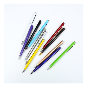 Promotions Hotels Advertising Customizable Durable Metal Ballpoint <b>Pen</b> with Multi-Color Rotating Logo UV Printing for Gift - Product Image 3