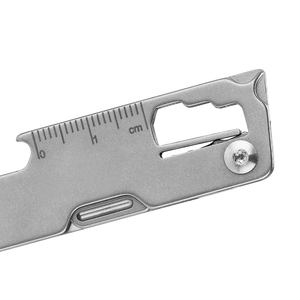 Nouveauté 2025 Outil multifonction en alliage de titane : marteau de dépannage, clé, tournevis, pour camping, cyclisme, EDC, outils à main, outil à clous et décapsuleur - Product Image 3