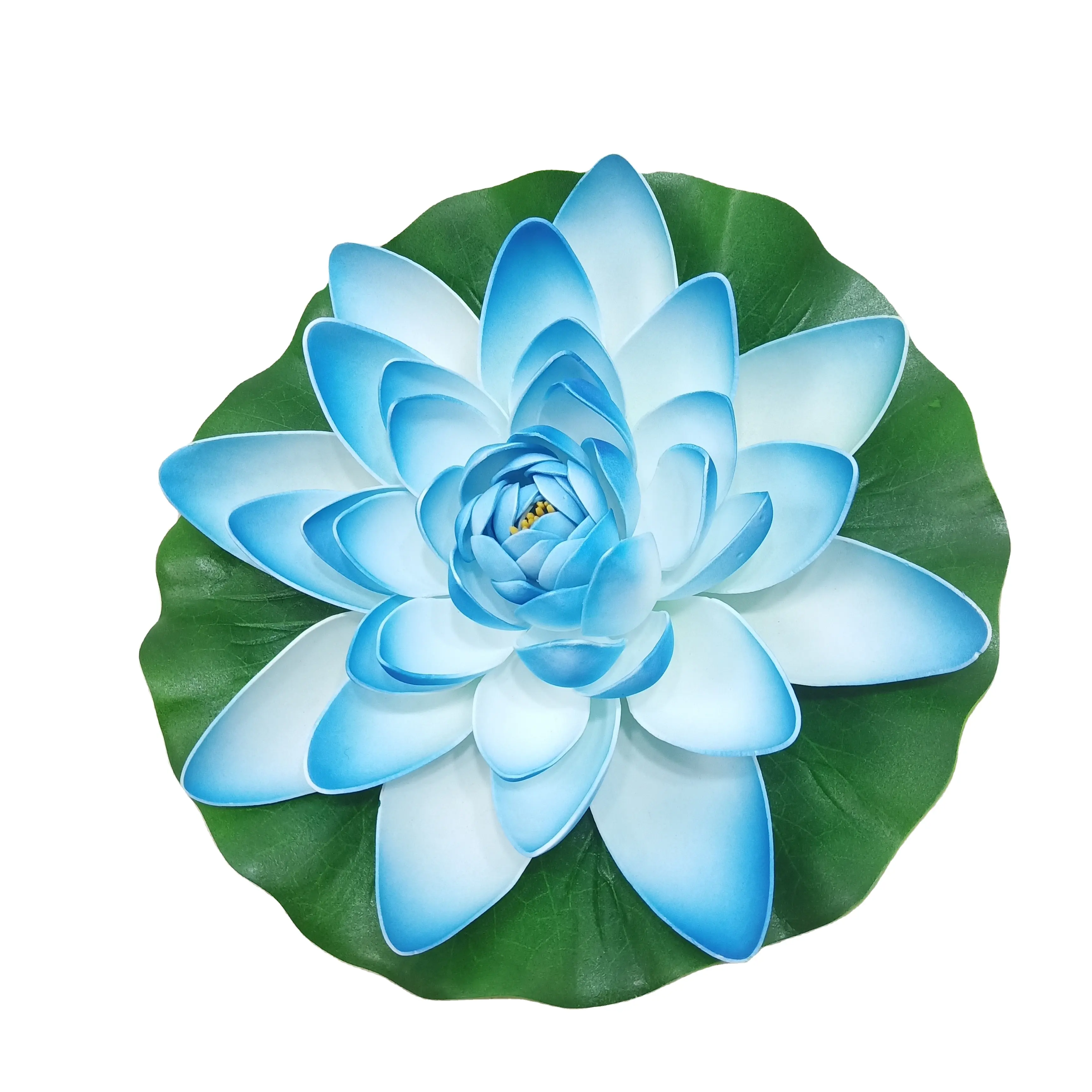 Cheap plastic simulation decorative artificial lotus flower