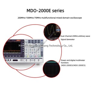 Oscilloscope numérique GW Instek GWInstek MDO-2102EG, analyseur, générateur de formes d'onde arbitraires à double canal 25 MHz - Product Image 5