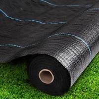 Couverture de sol tissée imperméable pour jardin et aménagement paysager, 3,2 OZ, traitée anti-UV, barrière anti-mauvaises herbes