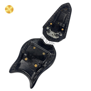 Cuscino del sedile del motociclo di colore nero personalizzato in pelle Premium all'ingrosso perfetto per Kawasaki Ninja <span class=keywords><strong>250SL</strong></span> - Product Image 2