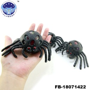 New Squeezed <strong>Spider</strong> Abreact Ball <strong>Spider</strong> Toys Decorative <strong>Plastic</strong> Relieve Stress Halloween Other Toy Animal - Product Image 3