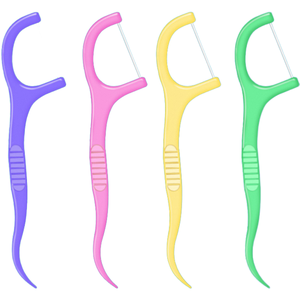 <span class=keywords><strong>Precio</strong></span> barato Personalidad Eficaz Ecológico Diseño de doble extremo Floss Pick para <span class=keywords><strong>limpieza</strong></span> <span class=keywords><strong>profunda</strong></span> - Product Image 2