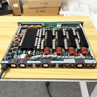 Amplificateur numérique professionnel SIVG 1U classe D 4 canaux 2000W, doté d'une qualité sonore stéréo et adapté à une utilisation sur scène.