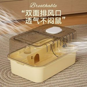 Jaulas para hámsters económicas, lujosas, estilo villa, casas transparentes de acrílico a prueba de escapes, venta al por mayor. - Product Image 4