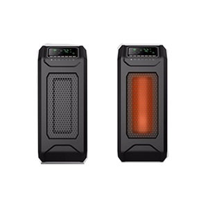 Control remoto 1000W 1500W Eco portátil interior eléctrico Vertical alto espacio calentador silencioso