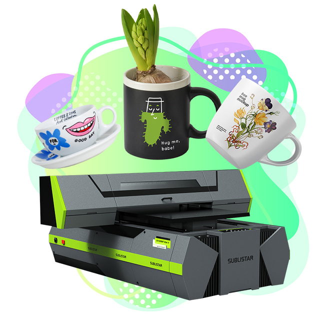 For 600mm*900mm Flatbed UV Printer 3PCS for I3200 Print Heads 2400 DPI Leather Printer Factory Directly Cup Wraps Mug