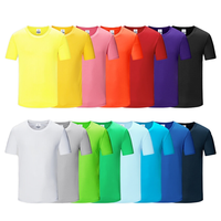 Haut de gymnastique respirant et uni pour homme de grande taille Vêtements T-shirts imprimés à séchage rapide T-shirt en polyester pour hommes T-shirts personnalisés