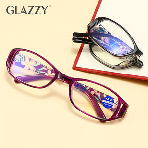 グラジー折りたたみ式女性処方視度眼鏡ギフトボックス付き花柄眼鏡卸売格安老眼鏡 - Product Image 2