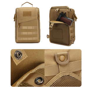 Sac à bandoulière tactique discret Highland Tactical Ops pour <span class=keywords><strong>homme</strong></span>, pour le transport dissimulé d'armes de poing, idéal pour la randonnée, avec support - Product Image 5