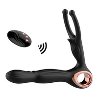 Fernbedienung Kabelloser Vibrierender Elektrischer Mini-Analvibrator für Männer Tragbares Diskretes Lustgerät