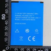 Batterie Li3820T43P3h785440 pour ZTE Blade L370 pour ZTE Blade L2 Plus 2000mAh Batterie de téléphone portable