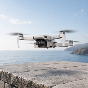 Mini <b>4K</b> Fly More Combo Portable <b>4K</b> Video <b>Drone</b> Extra Battery Set Spare Propellers and Shoulder Bag for Travel Use - Product Image 5