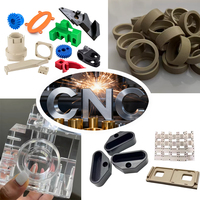 Service d'usinage CNC haute précision pour pièces plastiques sur mesure : prototypes en POM, ABS, Nylon, PEEK, PPS, PTFE, Acrylique
