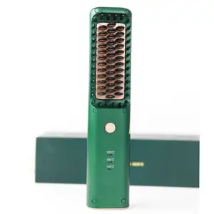 3 in 1 saç kurutma makinesi ve düzleştirici fırçası perfecta ısı electra saç düzleştirici fırçası kalın saç