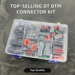 उच्च गुणवत्ता ip67 सुरक्षा स्तर 12पिन तांबा निकेल टिन संपर्क पीसी आवास सामग्री डीटस्सी डी क्रिम्पी उपकरण कनेक्टर - Product Image 6