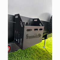 Support de camping magnétique portable - Support tactique pliable, adapté aux remorques, aux camping-cars, aux motorhomes et à une utilisation en extérieur