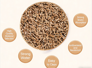 Litière pour chat en <span class=keywords><strong>bois</strong></span> de pin naturel super écologique, litière pour chat en gros, fibres de cèdre, <span class=keywords><strong>granulés</strong></span> de bouleau, litière pour chat 100% biodégradable - Product Image 3