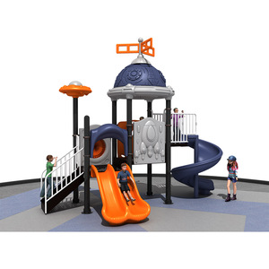 Juego de Columpios y Tobogán con Temática Espacial para Niños, <span class=keywords><strong>Parque</strong></span> Infantil al Aire Libre para Jardín, <span class=keywords><strong>Parque</strong></span> o Resort - Product Image 2