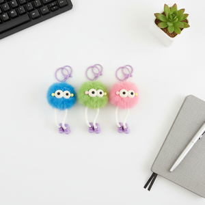Hot-selling Wholesale Customized Animal Design Soft Keychains Mini Party Gifts Plush Toys Cute Plush Keychains Heart-shaped