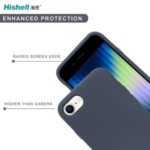 Custodia per cellulare in Silicone liquido a protezione completa Anti-goccia resistente all'usura perfetta per <span class=keywords><strong>iPhone</strong></span> <span class=keywords><strong>SE</strong></span> <span class=keywords><strong>2020</strong></span> - Product Image 4