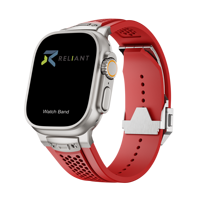 [HIQ] Tali Silikon Pria Gaya Taktis Baru Gaya Avant-garde Trendi untuk Apple Watch ultra 49MM (WB1254TA)