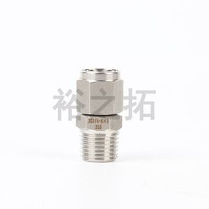 Stainless Steel <b>Quick</b> Connect Fitting Pc8 02 Straight Through External Thread Pneumatic Hose <b>Connector</b> - Product Image 5