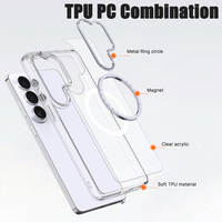 Funda Magnética Antigolpes para Samsung Galaxy S26 Ultra Plus, TPU+PC 2en1, Tacto Mate, Compatible con Galaxy A57 A27 A26 A55