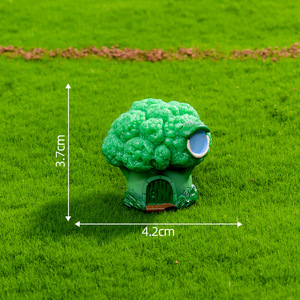 Mini Maison de Fruits, Décoration Miniature pour Micro-Paysage, Figurine en Résine en Forme de Maison de Légumes, Pot de Plante, Ornement pour Maison de Poupées et Jardin Féerique - Product Image 6