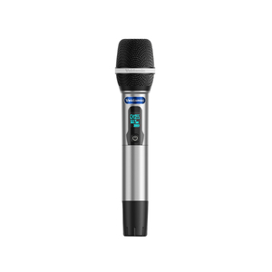 Micrófono inalámbrico UHF de doble canal profesional con señal estable para karaoke M50PLUS KTV - Product Image 3