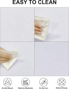 2 gói dễ dàng chăm sóc bảng màu rắn bao gồm chống nhăn vải <span class=keywords><strong>polyester</strong></span> Khăn trải bàn 120 hoặc 132 inch khăn trải bàn tròn - Product Image 2