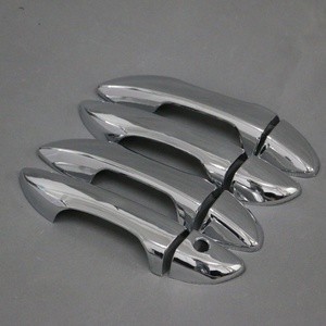 Body Kits Door Handle Inserts Car Chrome Handle <b>Cover</b> for toyota corolla 2014 - Product Image 5