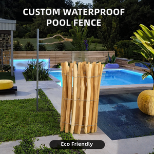 Cercado de Piscina Temporal, Removible, Delgado, Portátil, de Metal, PVC y Malla de Madera, Ecológico, Impermeable y Personalizado de Primera Calidad - Product Image 2