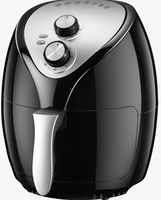 Friteuse à air carrée moderne 3,5 L à écran tactile, 1200 W, corps métallique, personnalisable OEM en usine, certifiée ROHS, multifonctionnelle – Offre Spéciale