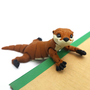Statues en plastique à articulations mobiles imprimées en 3D, décorations créatives d'animaux et de dinosaures pour la maison et le bureau, cadeaux uniques - Product Image 1