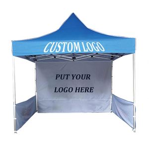 Customized Black Exhibition Pop-Up <b>Tent</b> with Aluminum Frame Waterproof Factory Direct Price Custom Printed <b>Canopy</b> - Product Image 1