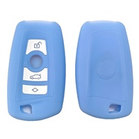 Coque de protection en silicone moulée avec précision pour clé intelligente BMW à 3 boutons, résistante à l'usure et aux rayures