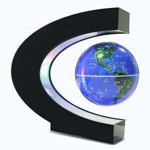 Decoración de la levitación magnética flotante globo mapa OEM personalizado Idioma geografía Color característica de origen tipo C forma - Product Image 1