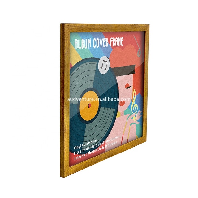 12 Inch Vinyl Records Frame Storage Holder on Wall Vinyl Records Albums Display Frame Vinyl Records Storage Holder