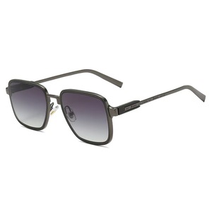 Nouvelles Lunettes de Soleil à Monture Métallique Tendance Européenne et Américaine, Style Haut de Gamme pour Photos de Rue, Protection Solaire - Product Image 3