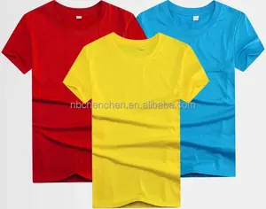 T-Shirts für Großhandel benutzer definierte Polyester 0,5 usd Werbe kleidung