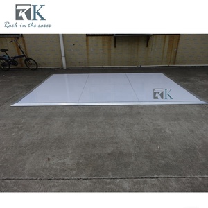 Piste de danse blanche de haute qualité pour mariages en plein air, installation rapide - Product Image 4