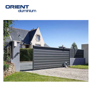 Porte coulissante en <span class=keywords><strong>aluminium</strong></span> de haute qualité de <span class=keywords><strong>4m</strong></span> pour la maison, la cour et le jardin. - Product Image 2
