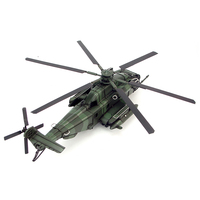 Modèle d'hélicoptère américain CH-53E Super Stallion camouflage, décoration en métal antique, décoration de salon, cadeau créatif