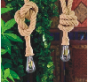 Iluminación de tienda de ropa lámpara colgante de <span class=keywords><strong>cuerda</strong></span> de cáñamo hecha a mano Vintage - Product Image 3