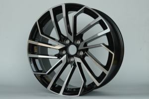 Velg Racing Alloy Baru 19 inci 5x112 30mm ET Gloss Black Machined Multi Spoke untuk Tesla Model 3 - Product Image 3