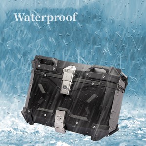 אופנוע אלומיניום אחסון זנב pannier תיבות 28l 32l 36l 45l 55l 65l <span class=keywords><strong>80l</strong></span> 100l בצד אופנוע עמיד למים 3-קופסא - Product Image 5