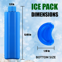 Boîte isotherme étanche Badu approuvée par la TSA, 160 ml, pour médicaments, sac isotherme de voyage, garde l'insuline au frais pendant 24h pour les fournitures diabétiques